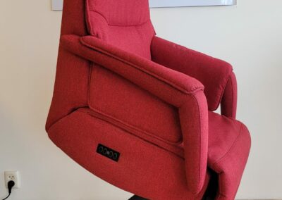 Draai-Sta-op- fauteuil van Zitgemak.